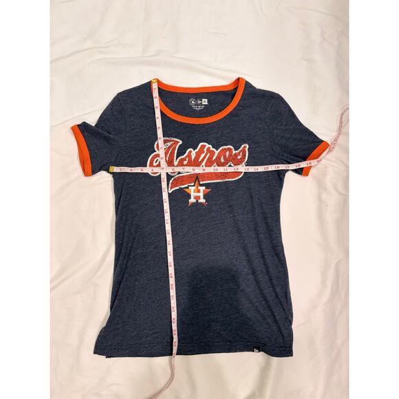 Houston Astro’s 2021 New Era Women’s T-Shirt            Size Small - Picture 3 of 7